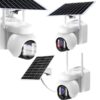 Zewnętrzna kamera solarna HD obiektyw 4MP na kartę SIM 4G LTE - obrazek 10