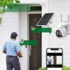 Zewnętrzna kamera solarna HD obiektyw 4MP na kartę SIM 4G LTE - obrazek 8
