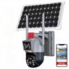 Zewnętrzna kamera solarna 4K HD dwa obiektywy 5MP WiFiZewnętrzna kamera solarna 4K HD dwa obiektywy 5MP WiFi - obrazek 3