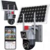 Zewnętrzna kamera solarna 4K HD dwa obiektywy 5MP WiFiZewnętrzna kamera solarna 4K HD dwa obiektywy 5MP WiFi