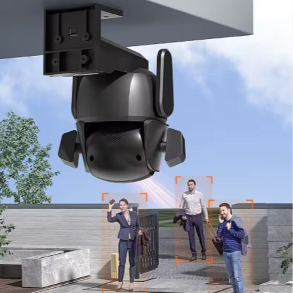 Zewnętrzna kamera Smart dwa obiektywy 4MP HD 5xZOOM WIFI + Doświetlenie - obrazek 8