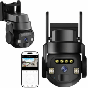 Zewnętrzna Kamera IP WiFi obrotowa 6MP Full HD10XZOOM Carecam PRO