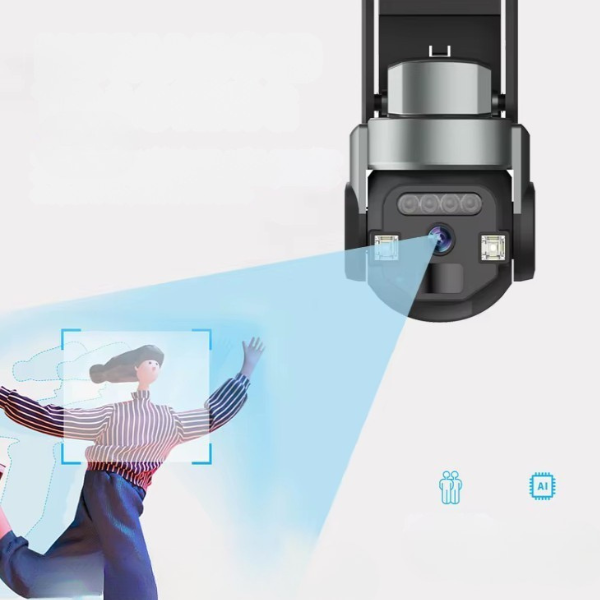 Zewnętrzna Kamera IP WiFi obrotowa 6MP Full HD10XZOOM Carecam PRO - obrazek 3