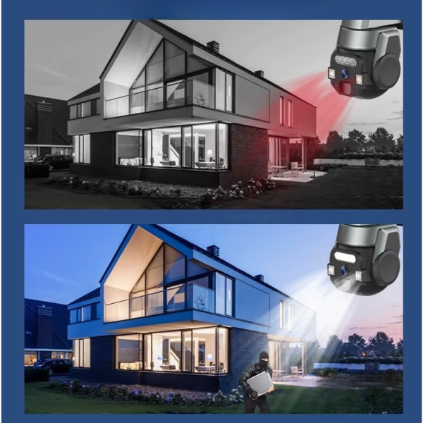 Zewnętrzna Kamera IP WiFi obrotowa 6MP Full HD10XZOOM Carecam PRO - obrazek 5