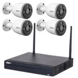 Zestaw Monitoringu WIFI Dahua 4 Kamery Bullet 5MP Rejestrator NVR WiFi Dahua