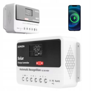 Regulator ładowania solarnego PWM 20A DX2120 12v/24v LCD USB